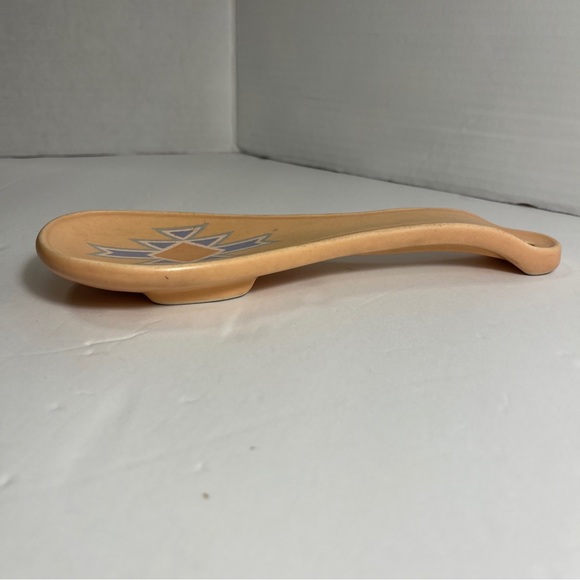Vintage Spoon Rest Treasure Craft Ceramic Southwest 9" - Picture 2 of 8